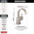 Vero Single Hole Bathroom Faucet with Drain Assembly, Single Handle Bathroom Sink Faucet-18071494
