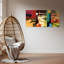 « abstract », reproduction d’art sur toile