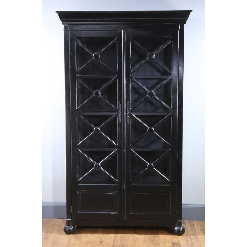 Armoire 2 portes Anya, Noir