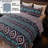 Boho Quilt Set - Lightweight Bohemian Bedspread for Bedroom Decor – Includes Quilt and Shams-1431690094