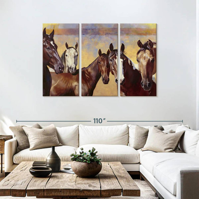 Brampt The Boys, 48" H x 74" W