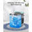 ColorLife Countertop 26 lb Portable Ice Maker with Rapid Cooling for Home & Office-106892593