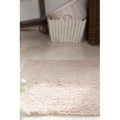 Ensemble de 2 tapis de bain de couleur unie Hazem