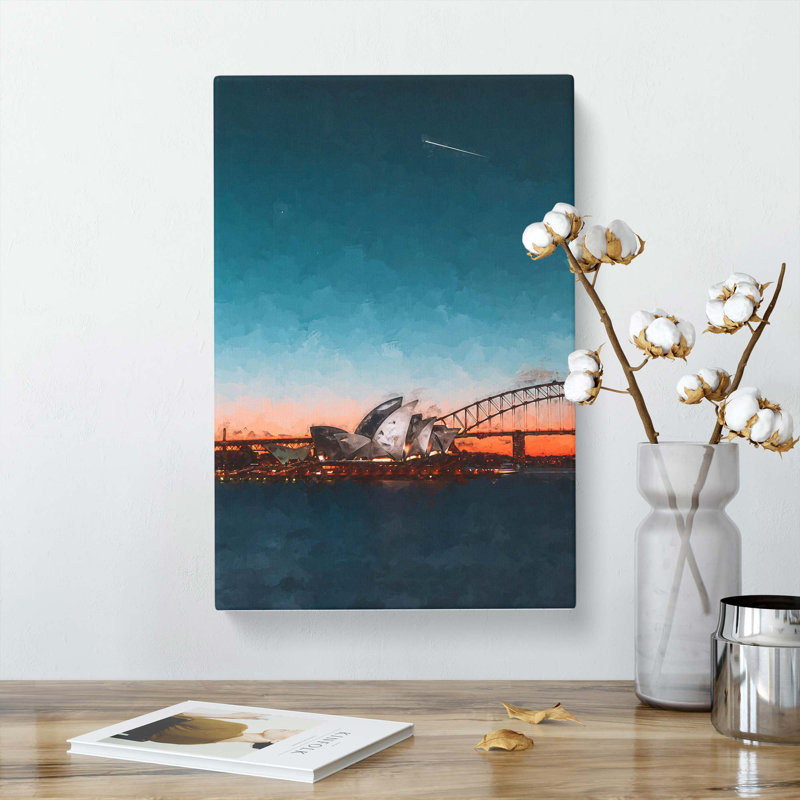 Sydney Opera House In Australia - Wrapped Canvas, 91cm H x 60cm W x 3cm D