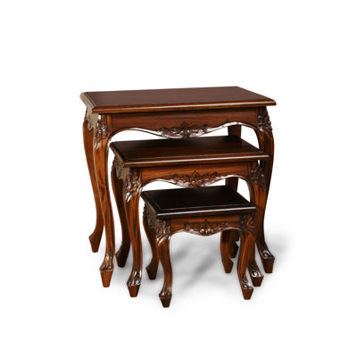 Keen Replicas Solid Wood Nesting Tables
