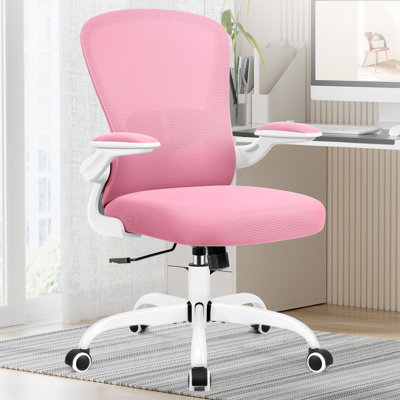 Mesh Task Chair with Adjustable Arms and Lumbar Support 