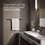 Purist® Wall Mounted Round Towel Bar, Metal Wall-Mounted Towel Holder-1553901713-1553901710