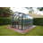 Palram - Canopia Grand Gardener 2 - 8' W x 12' D Walk-In Hobby Twin Wall Polycarbonate Resin Frame Greenhouse Kit with Roof Vent and Base - Green-90988275