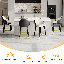 Tabouret de bar rembourré avec structure en métal (ensemble de 2 tabourets de bar)-153815763