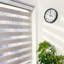 Store zébré Shadesu pour fenêtres, l 21 po x H 72 po, gris, abat-jour zébré à double couche sans contrôle, contrôle de la lumière pour le jour et la nuit, stores transparents pour fenêtres d'intérieur, chambre à coucher, cuisine-2127062118-2127062109