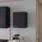 So- Hi Wall Cabinet in melamine with one door,black-1354817851
