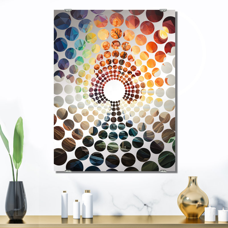 Miroir mural Roddy - Tree MIR136578, 32 po x 24 po