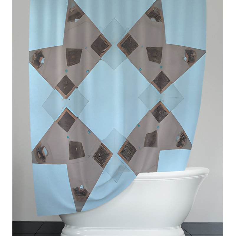 Rideau de douche Annaira, H 93 po x l 70 po