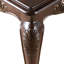 Table basse Barbato avec pieds en cabriole