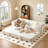 Aldora Boneless 78" King Size Convertible Sleeper Sofa Bed With 2 Pillows, Corduroy Folding Mattress Couch, No Assembly Required , Floor Sofa Lounge Couch For Living Room Small Spaces-88160385