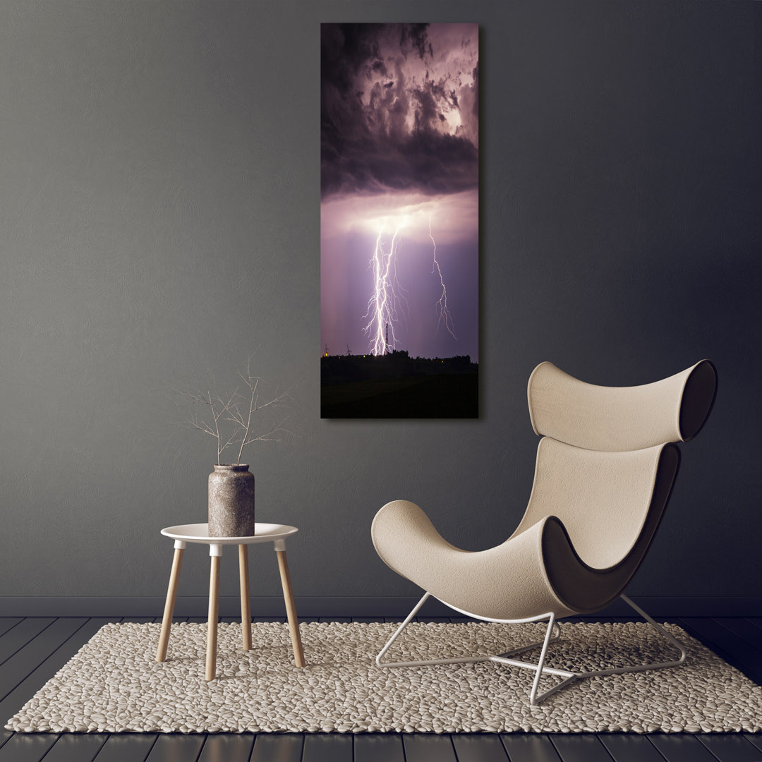 Thunderstorm - Kunstdrucke auf Leinwand - Wrapped Canvas