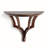 Gianinna Half-circle Mango Bracket Shelf-109425087