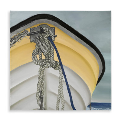 Yellow Marine Tablecloth - Indoor/Outdoor | The Yellow Boat