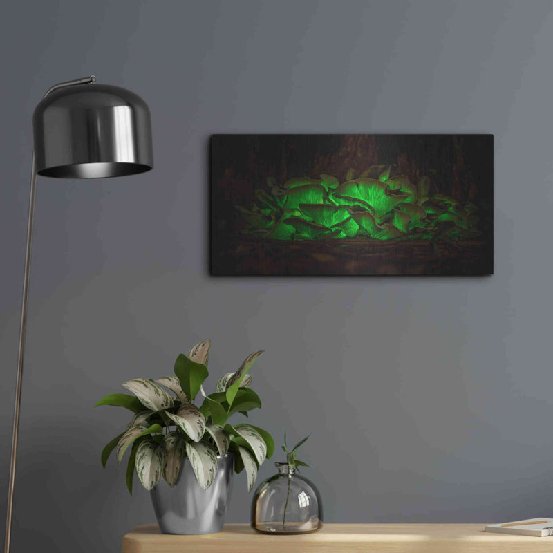 «Emerald Boom» par Luxe Metal Portfolio, H 12 po x l 24 po