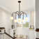 Bradrick 6 - Light Glass Bubble Dimmable Sputnik Sphere Chandelier