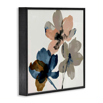 Earthen Flower Petals Framed Giclee Art by Irena Orlov