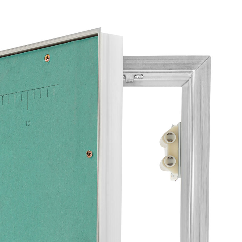 Porte magnétique à panneau mural en alliage d'aluminium, H 23,62 po x l 15,74 po