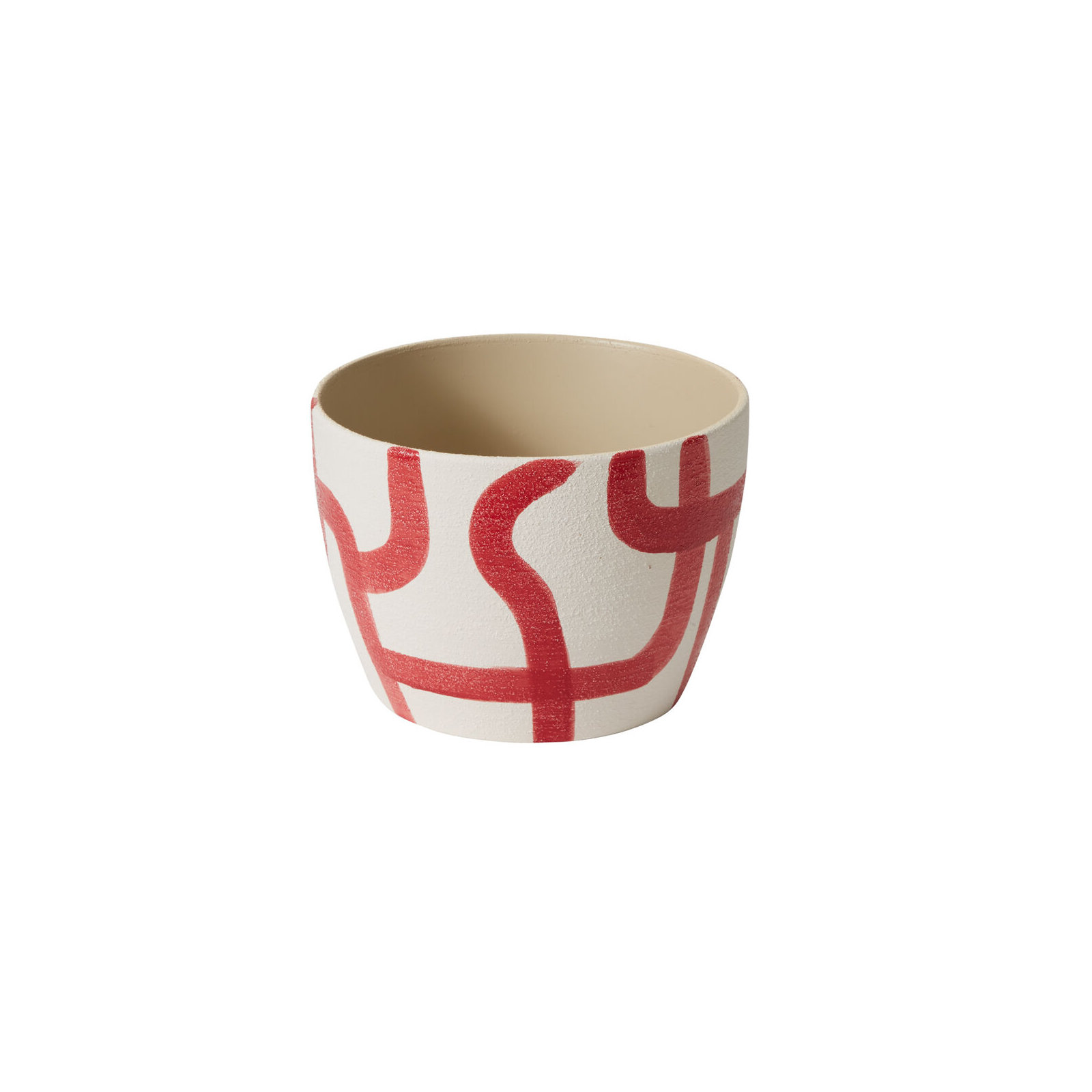 Leshawn Pot 9.5"x 6.5", Red