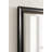 Parodi Beaded Vintage Rectangle Bathroom Mirror