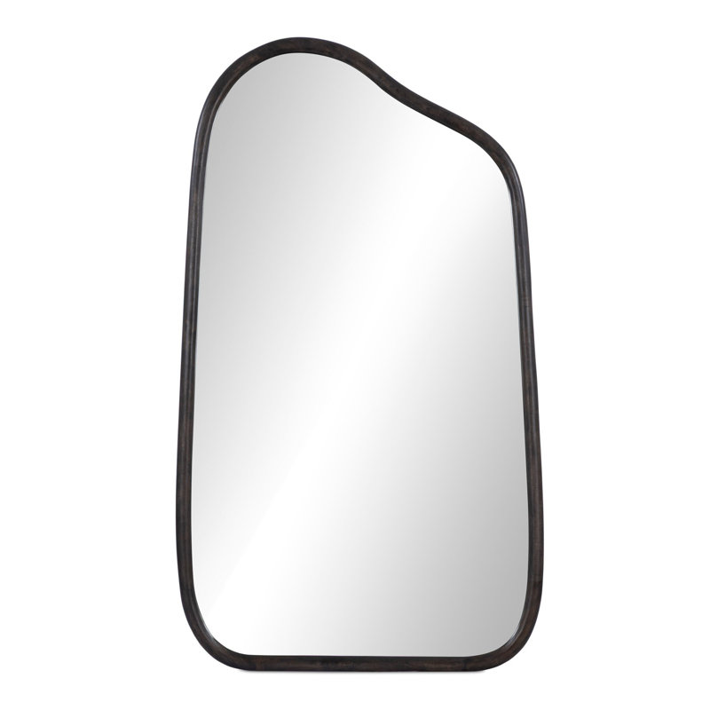 Synero Abstract Solid Wood Mirror