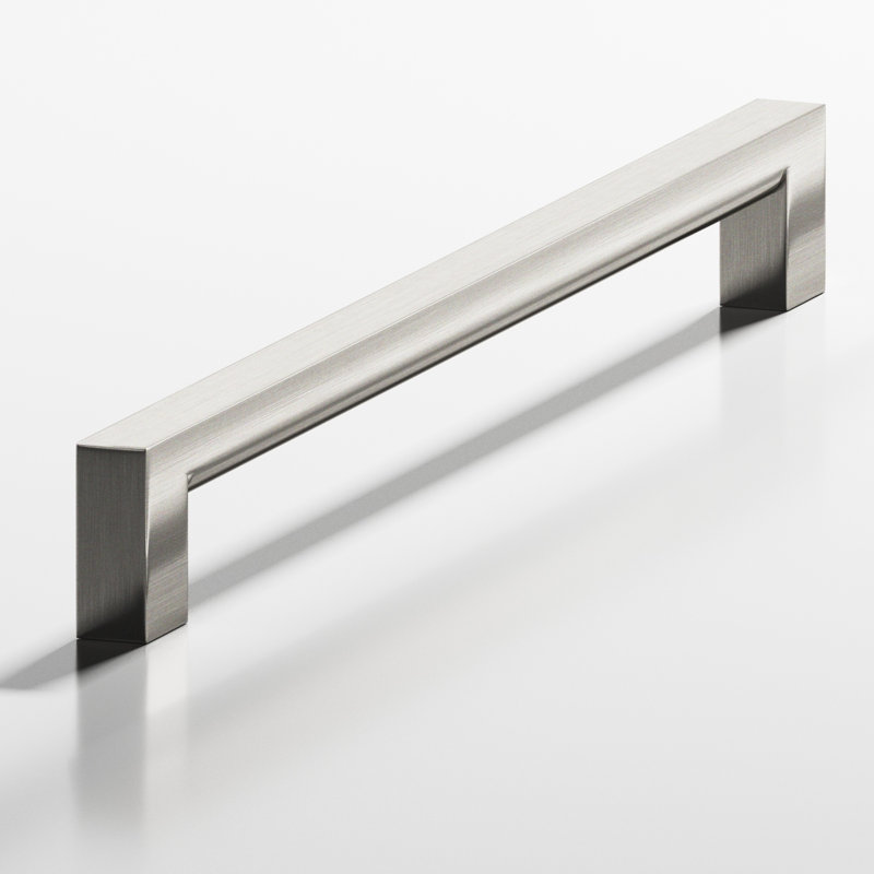 Poignée / poignée de type barre, Nickel satiné, 5"