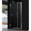DreamLine Unidoor 59 - l 60 po x H 72 po sans cadre porte de douche avec bras de support en chrome-122746409-121903301