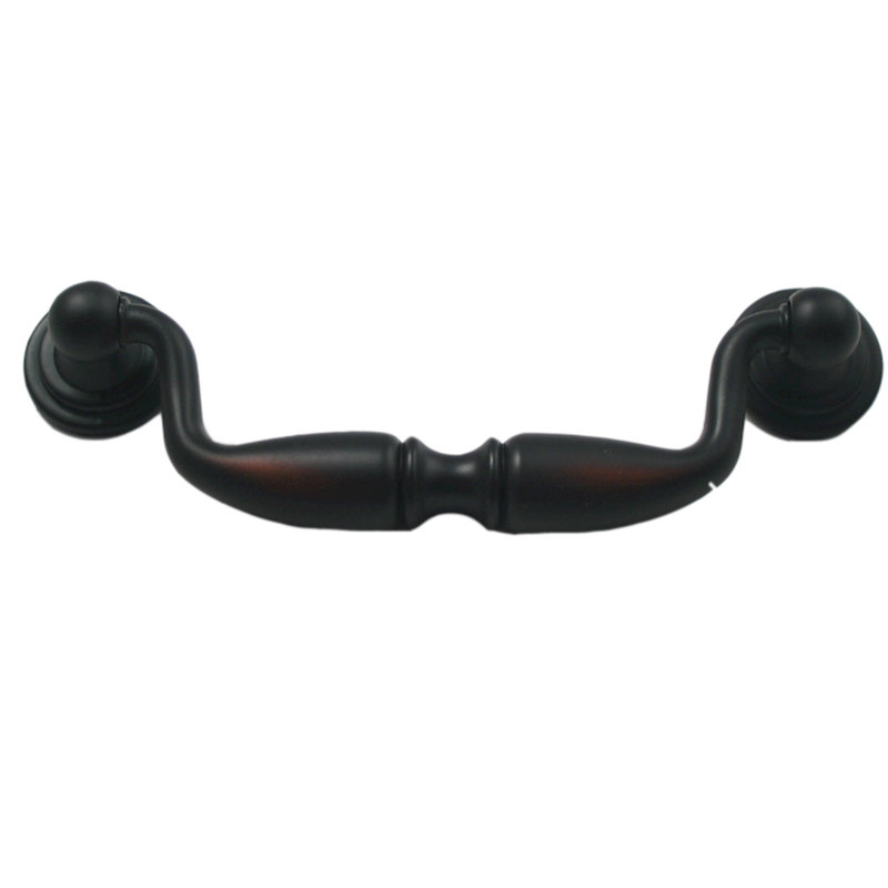 3.75" Center to Center Drop Handle, Oil Rubbed Bronze