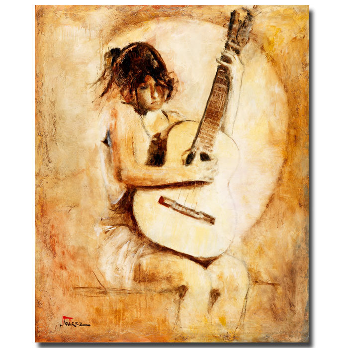 « mouse guitare » par joarez, reproduction d’art sur toile, H 32 po x l 26 po x P 2 po
