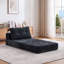1 Seater Chenille Sofa Bed-1684569930