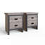 Almasi 43 cm W Bedside Table-93582492