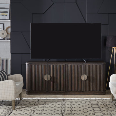 Jefrin 82" TV Console w/ Adjustable Shelves