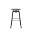 Tabouret de bar et de comptoir pivotant en bois massif Katerinka-1947558911-1947558909