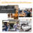 Geneveve 75.59"W Oversized Chenille Loveseat Sofa, Oversized 2-Seater Small Cloud Couch, Modern Comfy Deep Seat Love