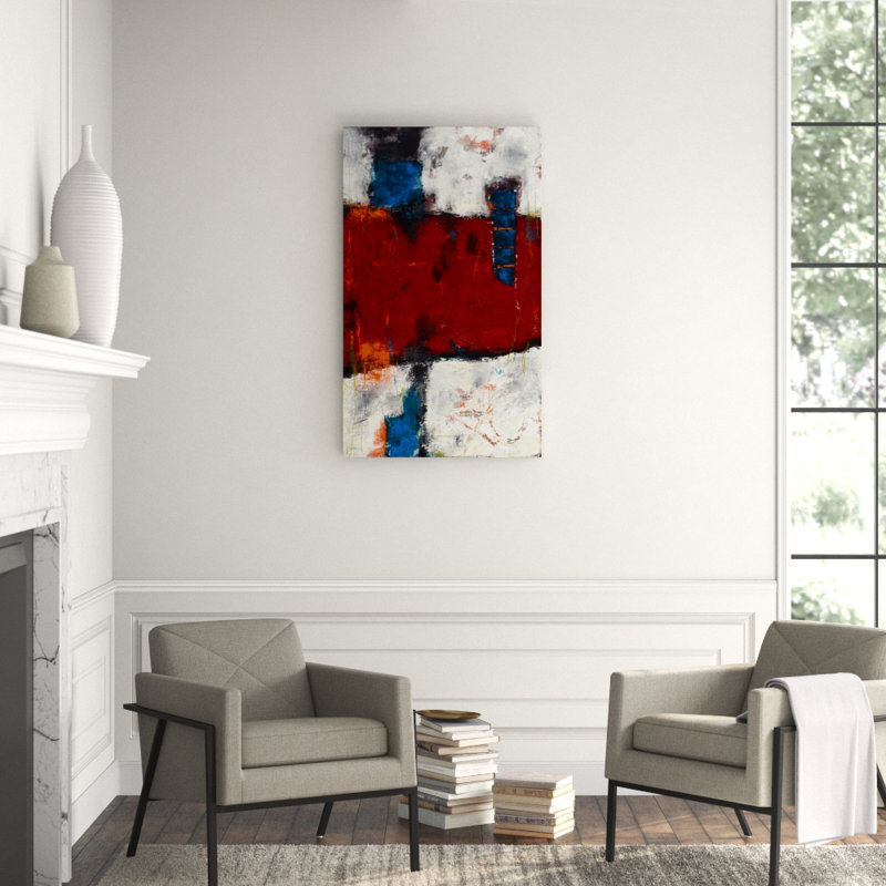 Let Freedom Ring Print by Ann Golumbuk, Knife Gel, 50" H x 30" W x 1.5" D