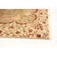 Tapis intérieur en laine 6 pi 7 po x 9 pi 7 po "one-of-kind à la main-noué la 1990 keisari crème" Ovgoros