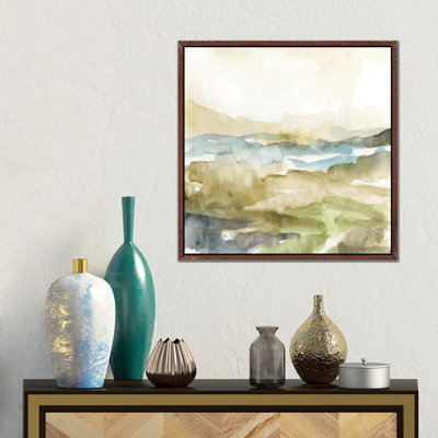 Spectrum Mountains 1 Piece Wall Art on Canvas