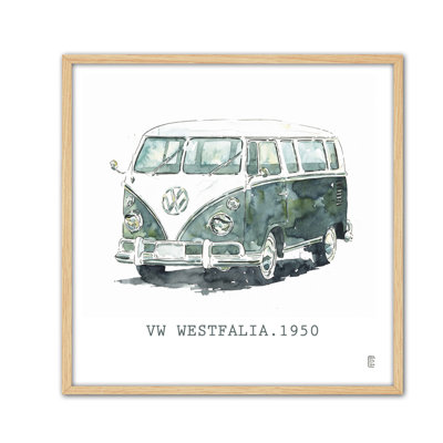 Objects Westfalia CE82 1 Piece Single Picture Frame Painting