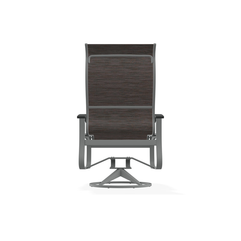 Belle Isle Outdoor Dining Chair, James, Graphite