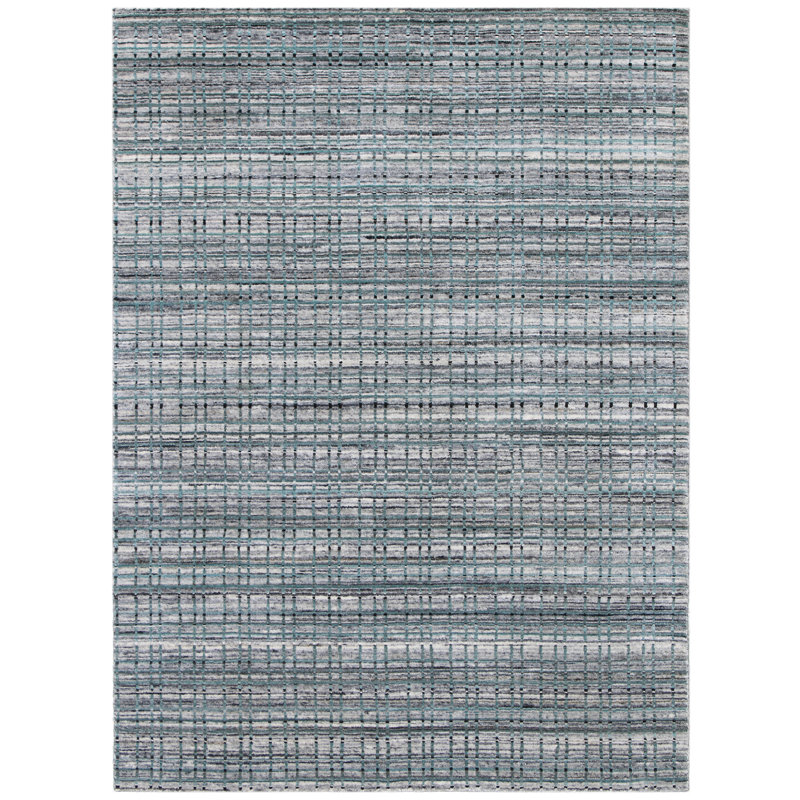 Tala Transitional Handwoven Premium Wool Blend Area Rug, Rectangle 2' x 3'