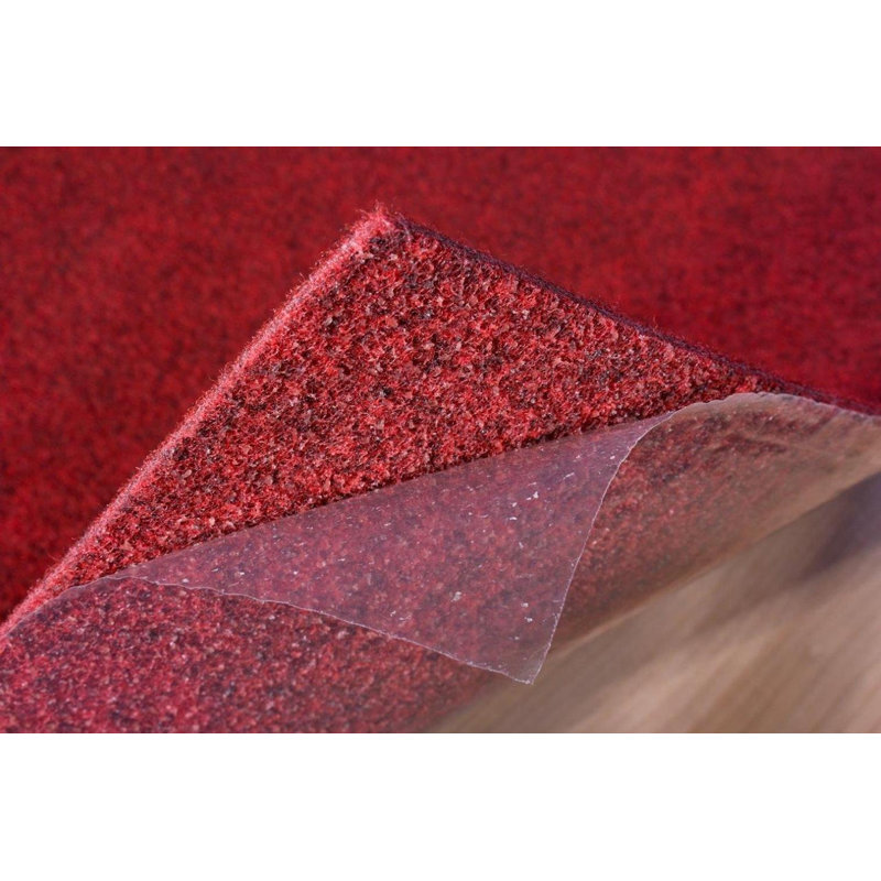 Aubreyelle Felt Singular Tile, Red, 0.4cm H x 20cm W x 20cm D
