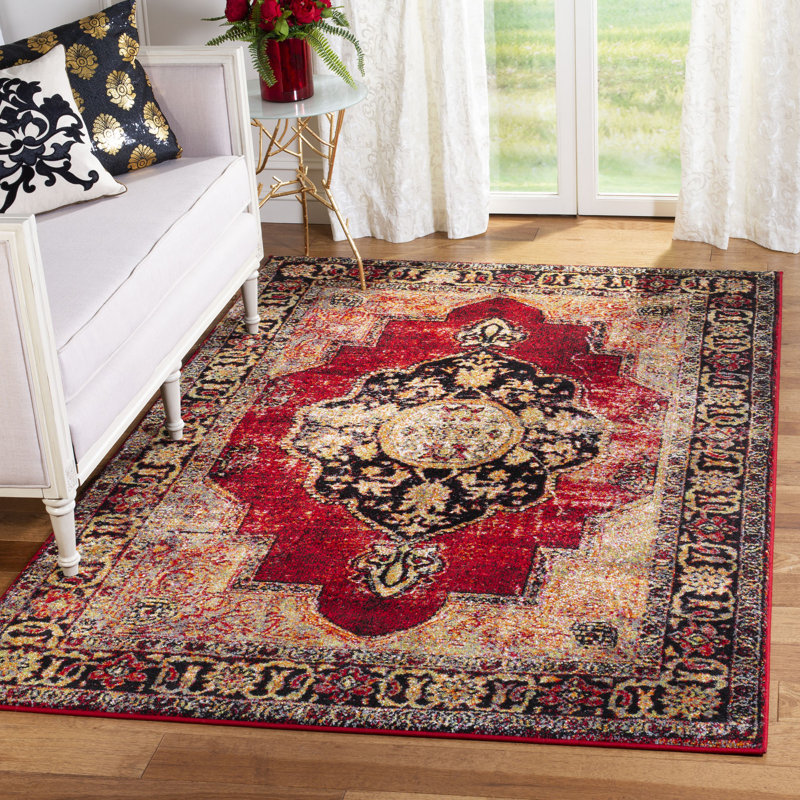 Imauri Vintage Hamadan Performance Oriental Rug, Rectangle 9' x 12'