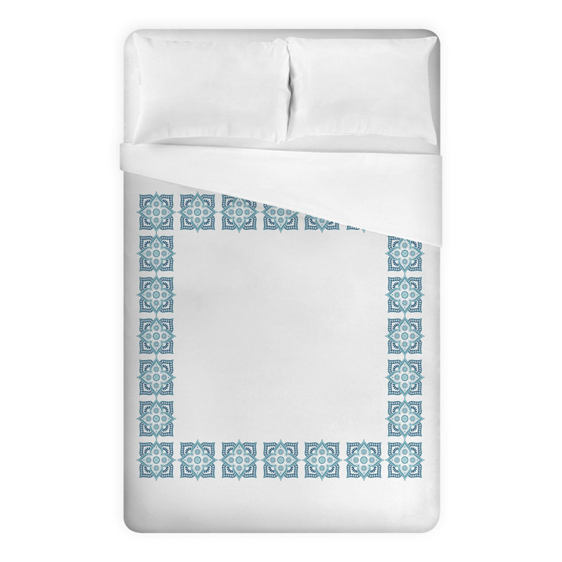Polyester Geometric Shapes Duvet Cover