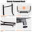 Iron Semi-Elliptical Firewood Rack-441529538