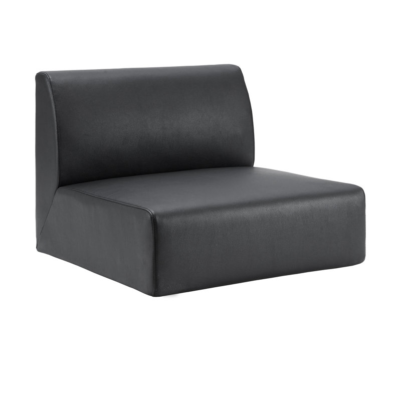 Leather 25.5'' Reception Sofa