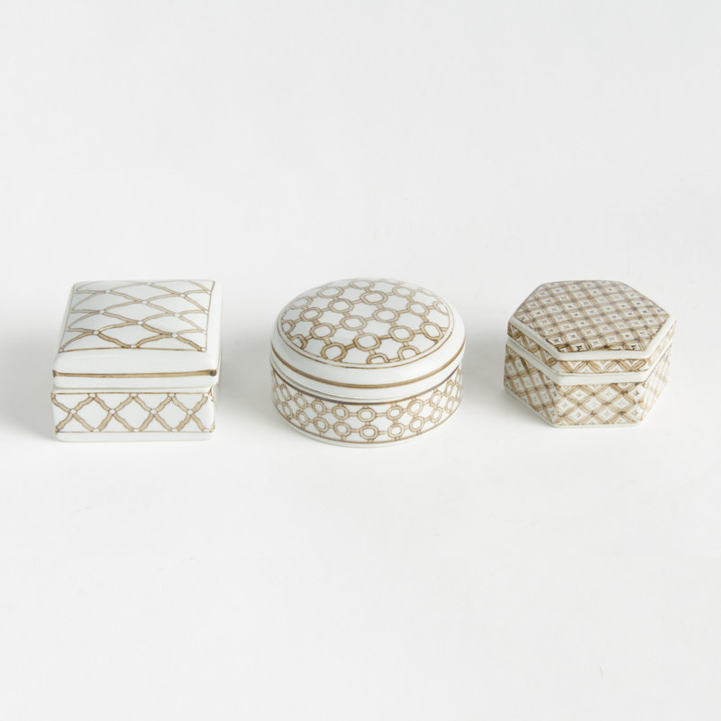 Antoine LIDDED BOXES ST/3